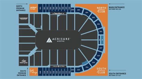 Arena Maps – Acrisure Arena