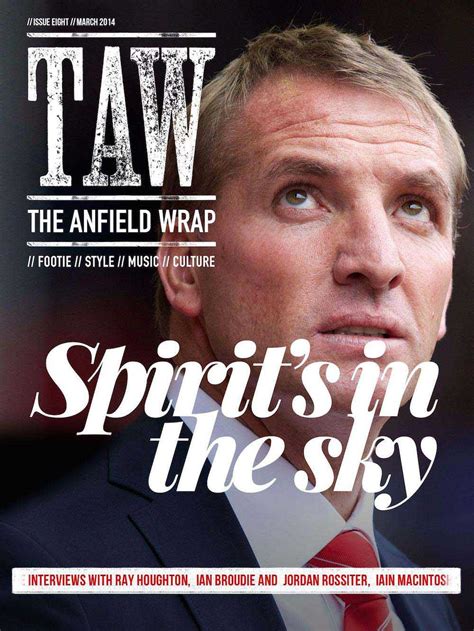 Anfield Wrap Magazine: Spirits In The Sky - free Liverpool FC magazine