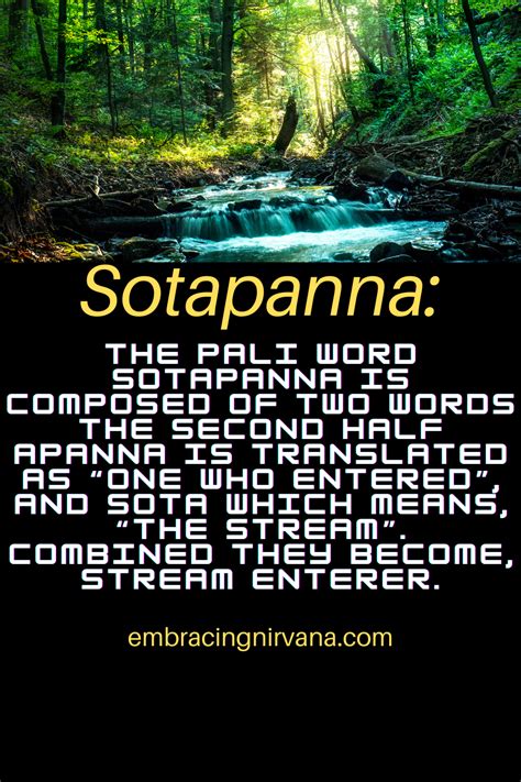 Learn more about the path of Sotapanna at Embracing Nirvana. #sotapanna ...