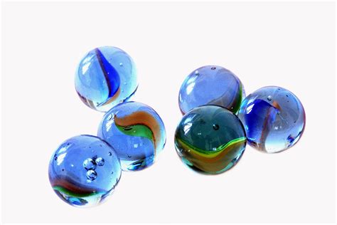 Blue Glass Marbles · Free photo on Pixabay
