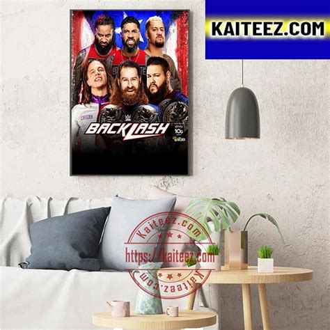 WWE Backlash Art Decor Poster Canvas - Kaiteez