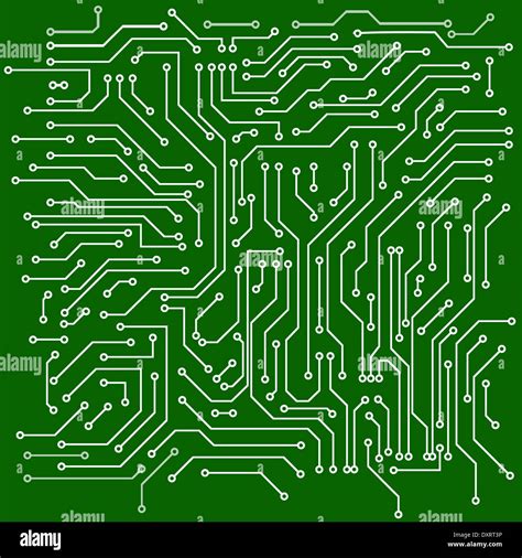 Circuit board vector background Stock Photo - Alamy