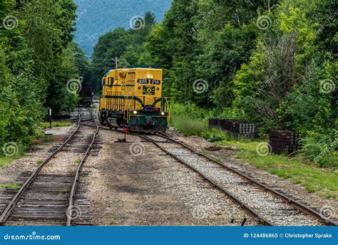 Conway Scenic Railroad, North Conway Editorial Image - Image of north, railroad: 124486865