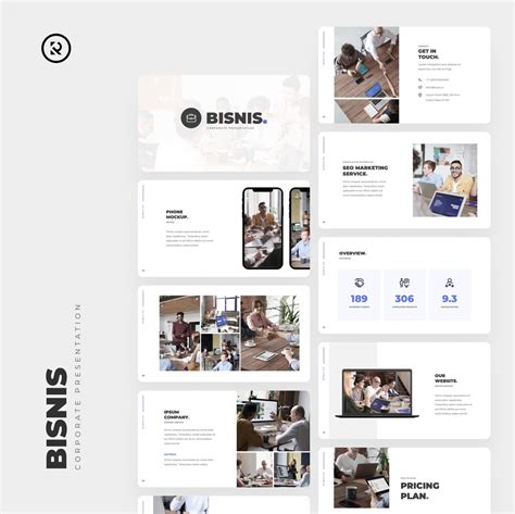 Bisnis - Corporate Business Presentation Template by Muhammad Huda on ...