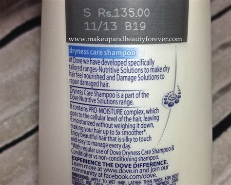 Dove Hair Therapy Dryness Care Shampoo Review