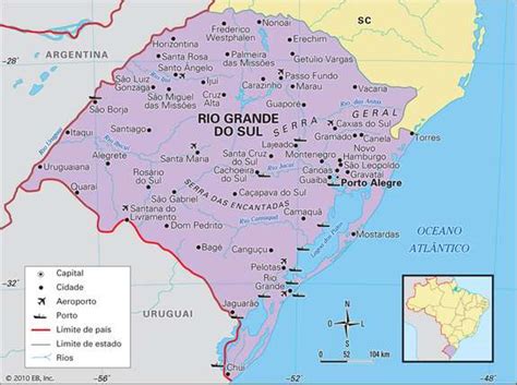 Geografia do Rio Grande do Sul - Relevo, clima, vegetação, hidrografia