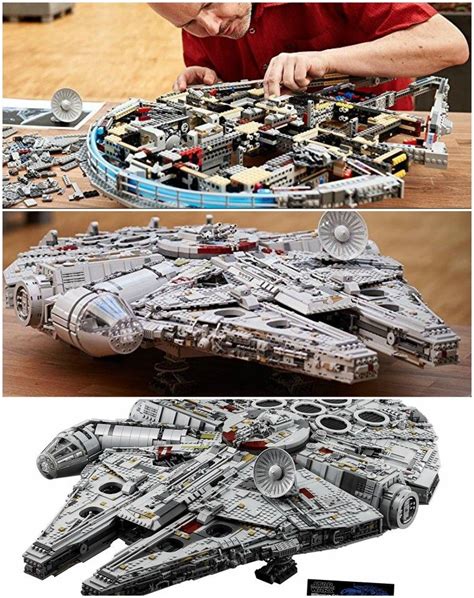 LEGO Star Wars Ultimate Millennium Falcon Kit with Over 7500 Pieces | Lego star wars, Star wars ...
