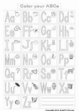 Kidstv123 – Coloring Pages  Abc With Alphabet sketch template