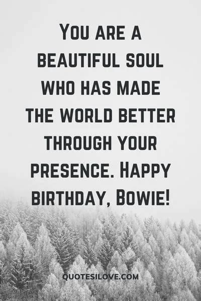 Happy Birthday Bowie Quotes and Wishes