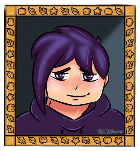 Stardew in Minecraft Portraits - Sebastian Art by my (irl) wife 💗 : r/StardewValley