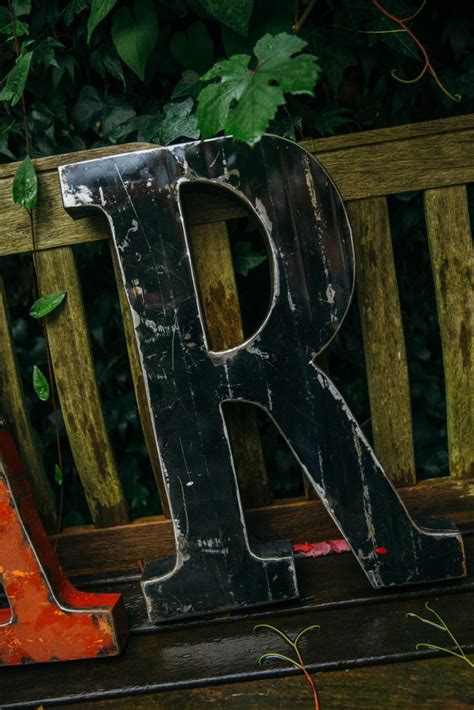 Rustic Hire - Metal Letters