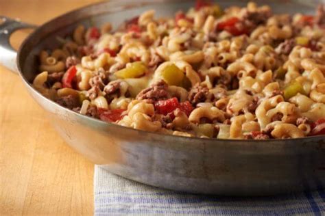 Cheesy Hamburger Skillet – UF/IFAS Extension Family Nutrition Program