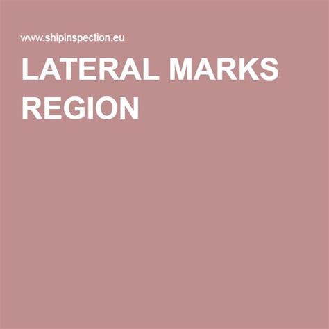 LATERAL MARKS REGION B | Region, Marks, News sites