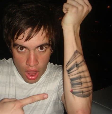 Pin by tay on panic! at the disco// | Brendon urie, Panic! at the disco, Brendon urie tattoos