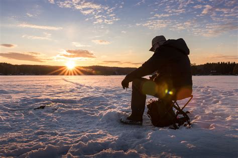 Ice Fishing at POV