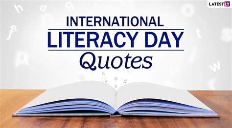 Festivals & Events News | International Literacy Day 2020: Quotes to Raise Awareness on ...