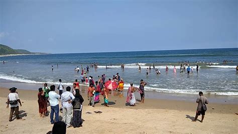 Beautiful Rushikonda beach, Vizag - YouTube