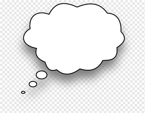 Speech balloon Thought Cartoon, Comment Bubble, comics, white, text png ...