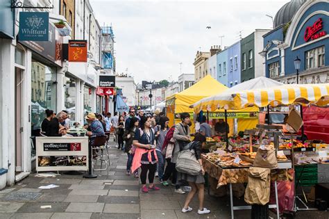 Portobello Road Market, Notting Hill - The City Lane