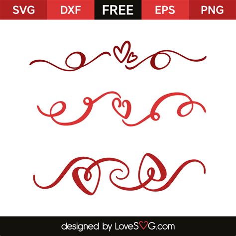 Heart Flourish Svg