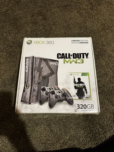 Microsoft Xbox 360 S Call of Duty: Modern Warfare 3 320GB Limited Edition Console - Silver for ...