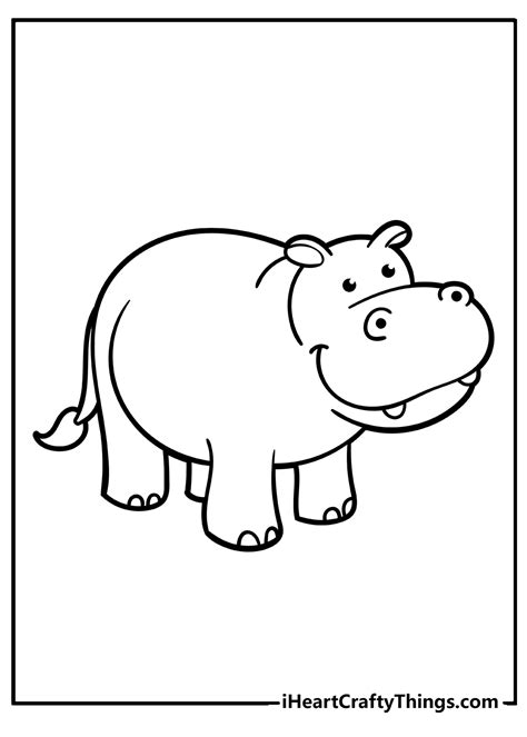 25+ coloring pages of hippos - Gezondlevenmetjacoline