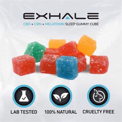 CBD + CBN Sleep Gummies - Exhale Wellness