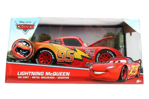 JADA TOYS DISNEY PIXAR CARS 3 LIGHTNING MCQUEEN RED 1:24 DIECAST MODEL ...