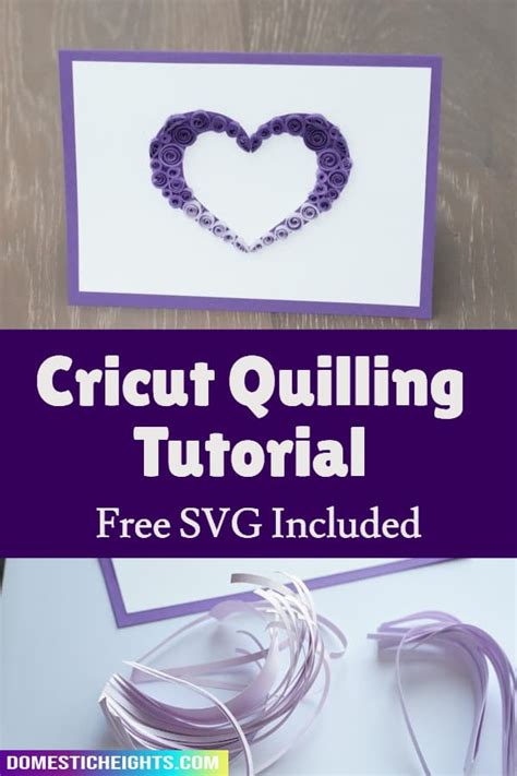 quilling for beginners with the Cricut