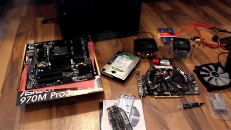 My 2nd custom PC parts and overview - YouTube