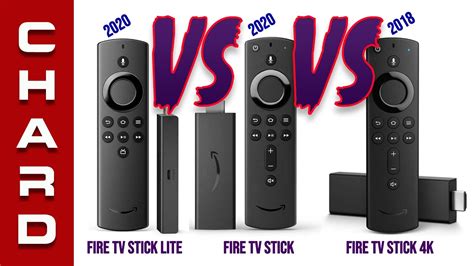 Fire TV Stick Lite VS Fire TV Stick 2020 VS Fire TV Stick 4K - YouTube