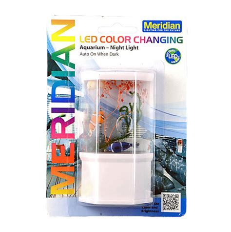 10213 - LED Color Changing Aquarium, Night Light - Meridian Lighting