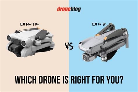 DJI Mini 3 Pro Vs. Air 2S (Here's My Choice) - Droneblog