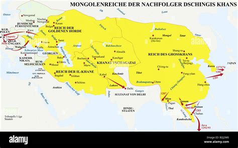 Ancient Mongolian Map