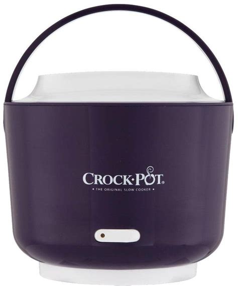 Crock Pot Crock-Pot SCCPLC240-PR-SHP Lunch Crock Food Warmer, 24-Ounce ...