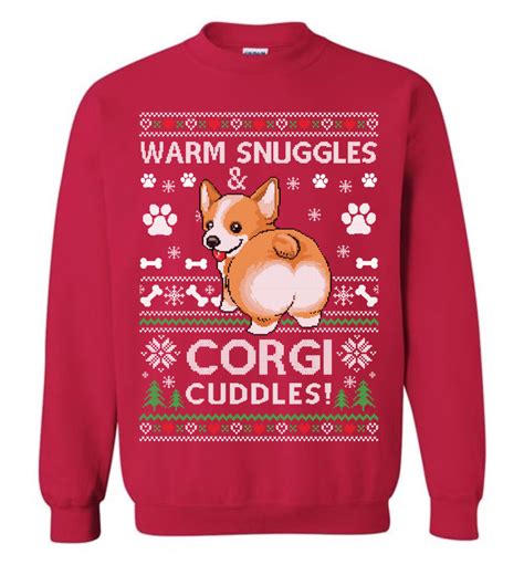 Corgi Ugly Christmas Sweater - Funny Ugly Christmas Sweater