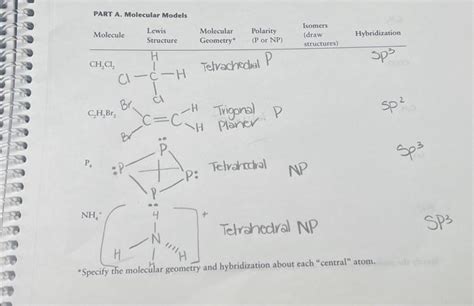 Solved - Specify the molecular geometry alHCl CH3 CH4O C2H4 | Chegg.com