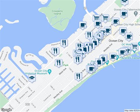 Ocean City Nj Street Map - Maping Resources