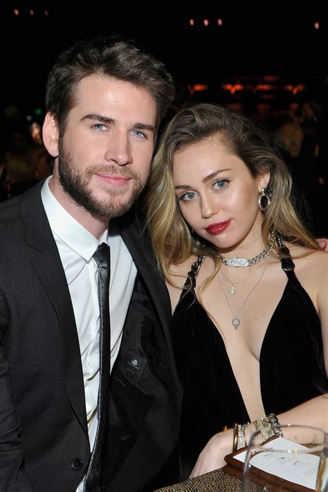 Miley Cyrus And Liam Hemsworth Make First Public Appearance As Husband ...