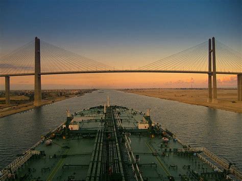 Bridge Across the Suez | Suez, Places around the world, Canals