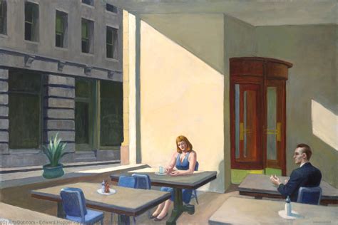 Sunlight in a Cafeteria - Edward Hopper | Wikioo.org - The Encyclopedia of Fine Arts | Edward ...