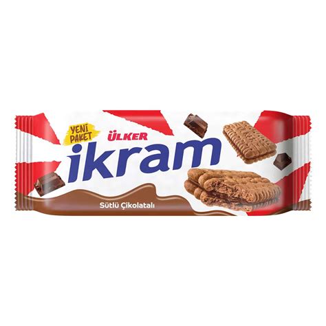 Buy Ikram Sandwich Biscuits with Chocolate Cream, Ulker, 80g - 2.82oz - Grand Bazaar Istanbul ...