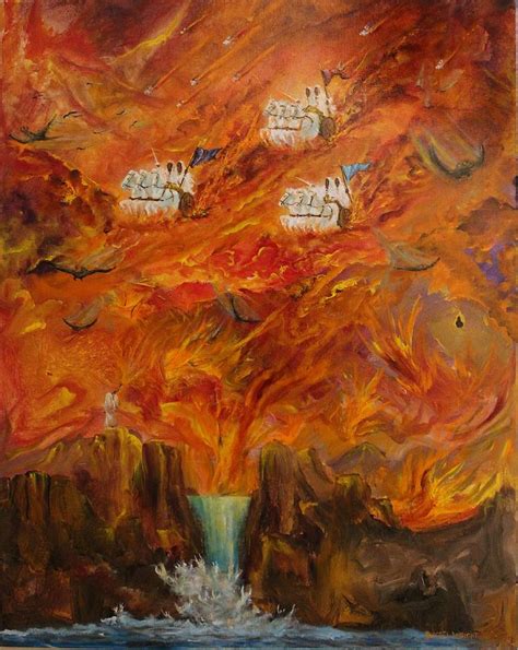 Spiritual Warfare Painting at PaintingValley.com | Explore collection ...