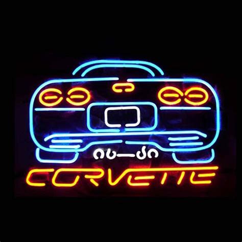 Custom Corvette Neon Sign – Custom Neon Signs