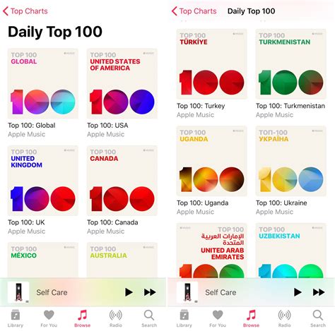 Apple Music launches Daily Top 100 charts, now separates studio albums from singles and EPs