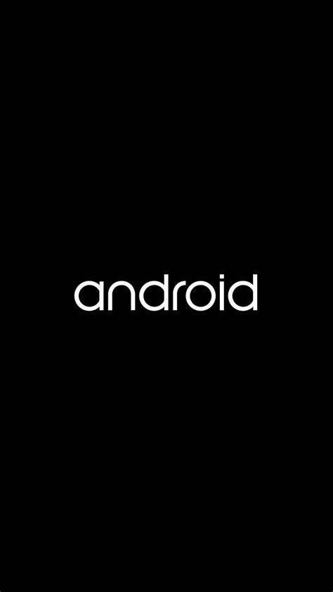 Tema de android, logo, negro, Fondo de pantalla de teléfono HD | Peakpx