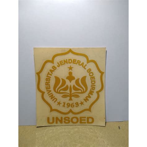 Jual Sticker Universitas Jenderal Soedirman (UNSOED) | Shopee Indonesia