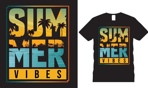 Summer Vibes T-shirt Design 7872955 Vector Art at Vecteezy