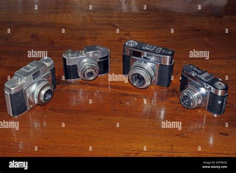 old cameras collection Stock Photo - Alamy