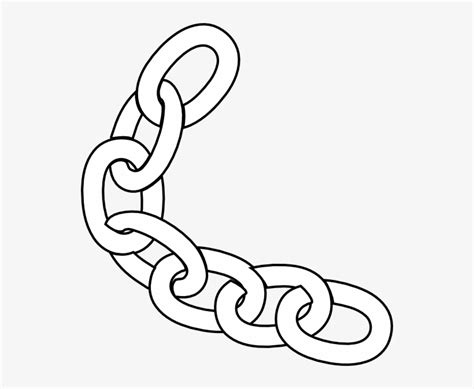 White Chain Clip Art - Chain Clipart Black And White Transparent PNG ...